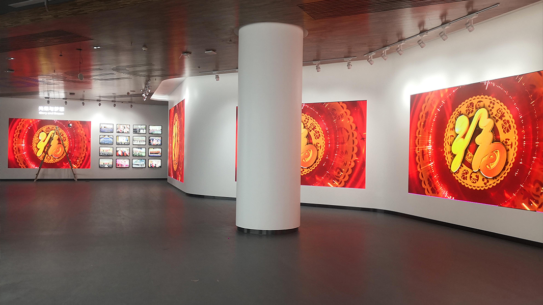 小間距顯示屏在室內展館場景的應用